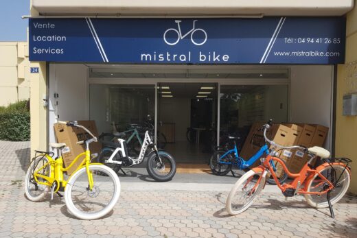 Ouverture magasin de vélos le lavandou